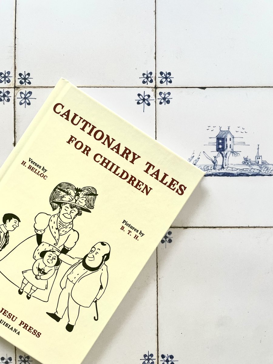 corjesupress's tweet image. Hilaire Belloc's Cautionary Tales for Children is now available.
corjesupress.com/products/cauti…