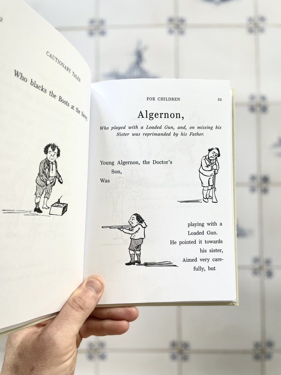 corjesupress's tweet image. Hilaire Belloc's Cautionary Tales for Children is now available.
corjesupress.com/products/cauti…