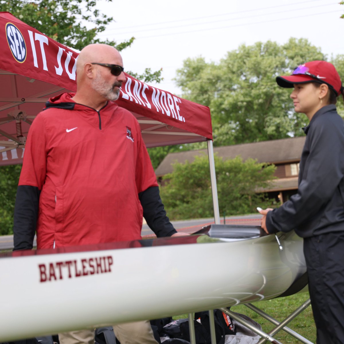 AlabamaRow's tweet image. The home of 𝐌𝐎𝐑𝐄.

Practice Day is underway, in buildup to the inaugural @SEC Rowing Championship on Sunday!

#RollTide