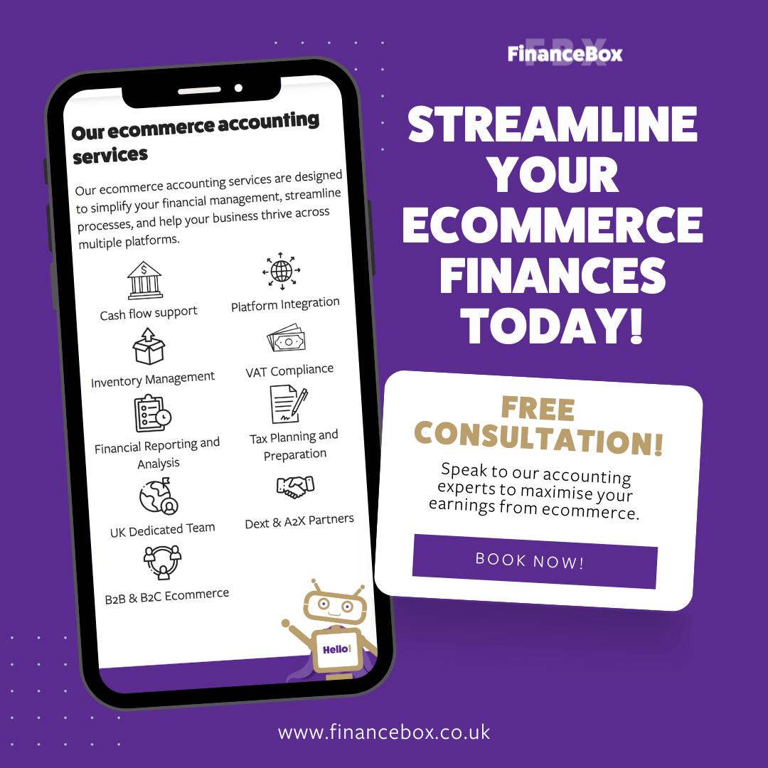 FBX_FinanceBox's tweet photo. Is your eCommerce business growing faster than your financial systems can handle? You’re not alone

Book your FREE consultation now and let’s get your finances working for you—not against you.
https://t.co/ba0opNJu1q

Smart advice tailored to your business.
#eCommerceSupport https://t.co/mPoVLqDFDH