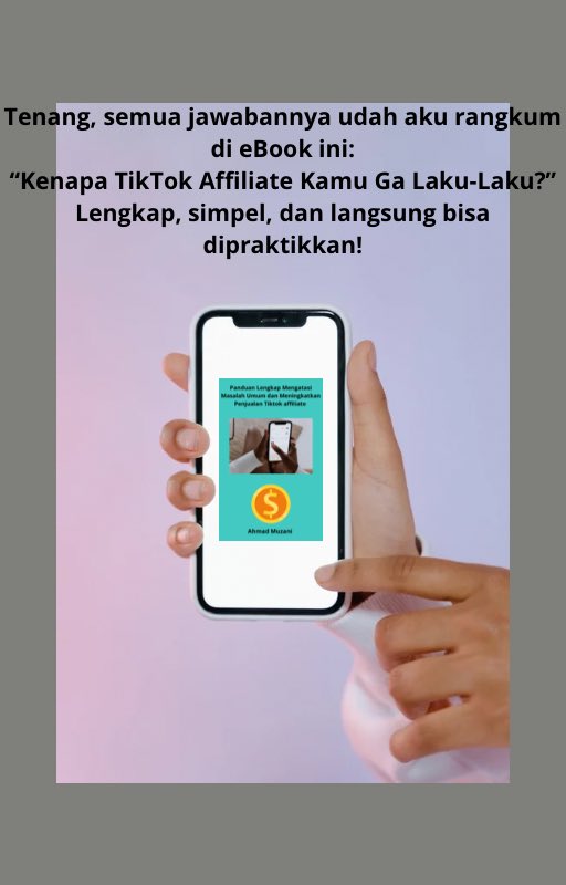 Kuotajadicuan's tweet photo. View banyak, tapi gak ada yang beli?
Affiliate kamu sepi bukan karena nasib.
Ada yang salah — dan eBook ini bantu kamu perbaiki!

Cek link di bio sekarang.
#TikTokAffiliate #BisnisOnline #CuanDariHP #DigitalProduct https://t.co/WLjxkJtdOm