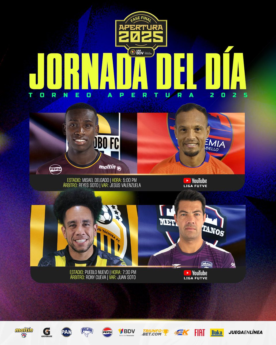 ⚔️ • ¡Cuadrangular B! 
😎 • Tu plan de sábado es con nosotros 

👀 • ¿Qué equipo será finalista? 🏆 

#LigaBancoDeVenezuela