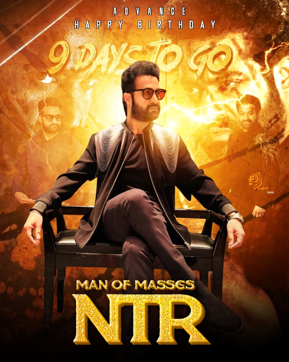 Advance Happy Birthday Telugu Pride <a href="/tarak9999/">Jr NTR</a> anna ❤️‍🔥 

#NTRBirthdayMonth || #ManOfMassesNTR