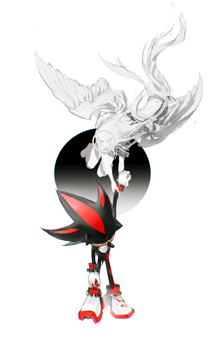 Waaii132299's tweet image. 👼
前几天摸的鱼，咋漏发了()
#ShadowTheHedgehog 
#MariaRobotnik