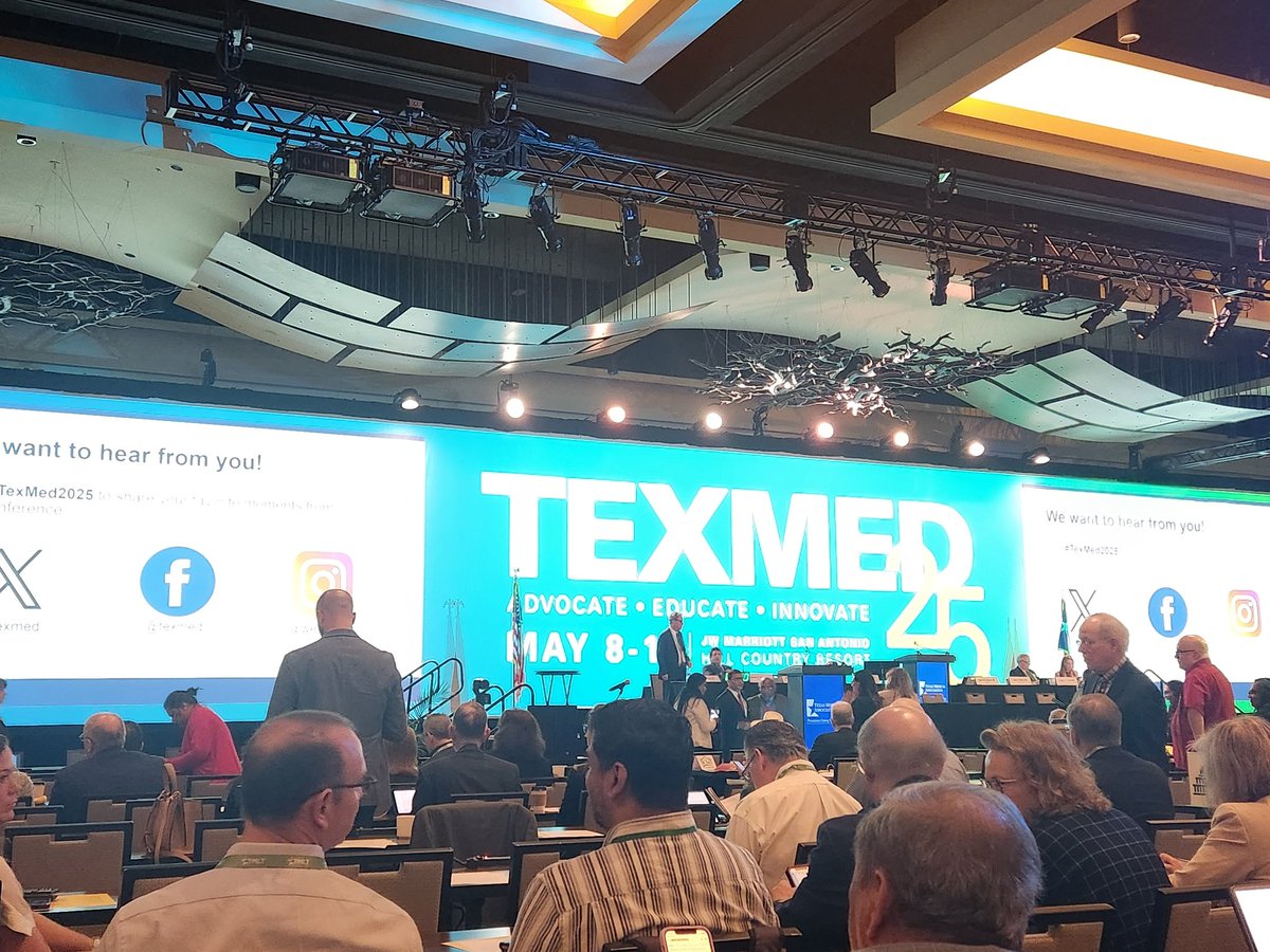 Having another great experience  at #TMA's TexMed.
<a href="/texmed/">Texas Medical Association</a> <a href="/FedTXPsych/">Federation of Texas Psychiatry</a>