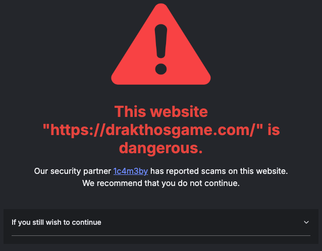 IOC (@intell_on_chain) on Twitter photo If you have <a href="/PocketUniverseZ/">Pocket Universe 🟣</a>, you automatically have an extra layer of protection to stop goons like this draining your assets
<a href="/1c4m3by/">͔̤͎̝̣͈̩̤͈̭̯̪̟̻͓̪͙̼̬̠̹̙̖̫̰̪̻̦̩̻̟̦͖̲̰̘̜̣̖̤͙͖͎̻̩͍̤̱͍</a> you need to block this account too - linked to @drakthosverse
Block -> Coinx_Horizon He's a scammer who just changed his name... If you have <a href="/PocketUniverseZ/">Pocket Universe 🟣</a>, you automatically have an extra layer of protection to stop goons like this draining your assets
<a href="/1c4m3by/">͔̤͎̝̣͈̩̤͈̭̯̪̟̻͓̪͙̼̬̠̹̙̖̫̰̪̻̦̩̻̟̦͖̲̰̘̜̣̖̤͙͖͎̻̩͍̤̱͍</a> you need to block this account too - linked to @drakthosverse
Block -> Coinx_Horizon He's a scammer who just changed his name...