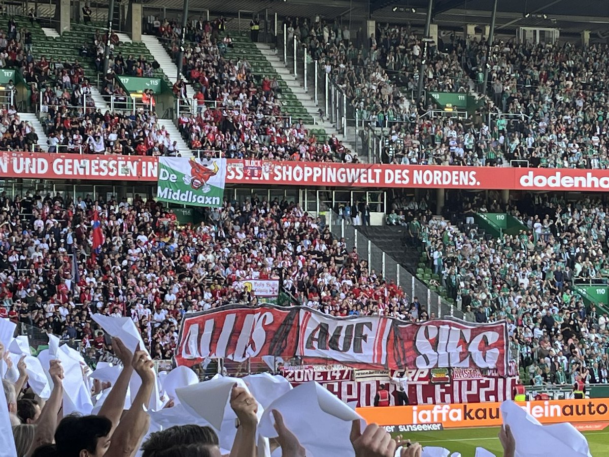 Ne Stadionchoreo gibts auch #SVWRBL