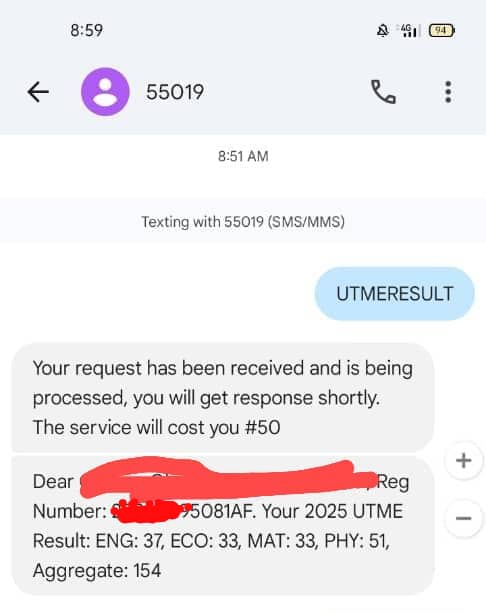 AdenikeRobinso1's tweet photo. @JAMBHQ
Please kindly review my son's UTME result. He is an A student and consistently performs excellently. The score of 154 he received does not reflect his academic ability or match the breakdown of his expected performance. We were shocked Kindly help us review. Thank you. https://t.co/CezhOBGSnB