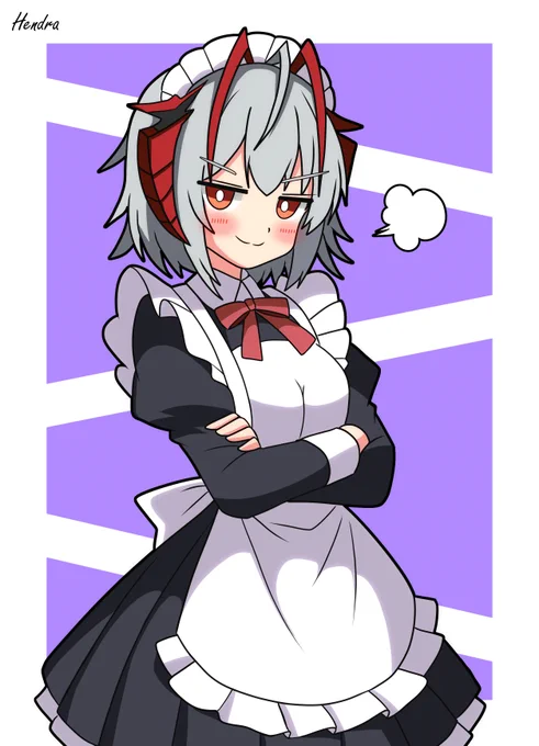 #アークナイツ #明日方舟 メイドの日のメイドだぶち 