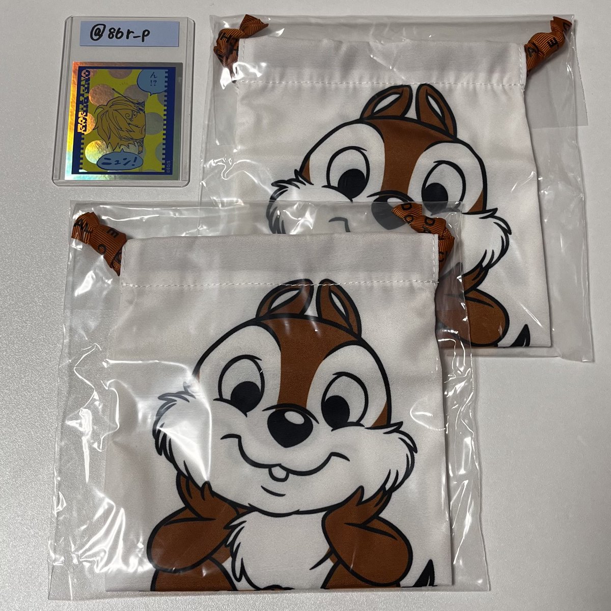 【交換】ディズニー シークレットミニ巾着ポーチ

【譲】チップ＆デール

【求】ドナルド(決まり次第デイジー)

郵送でのお取引です📮
条件の合う方いましたら、ぜひお声掛けください。