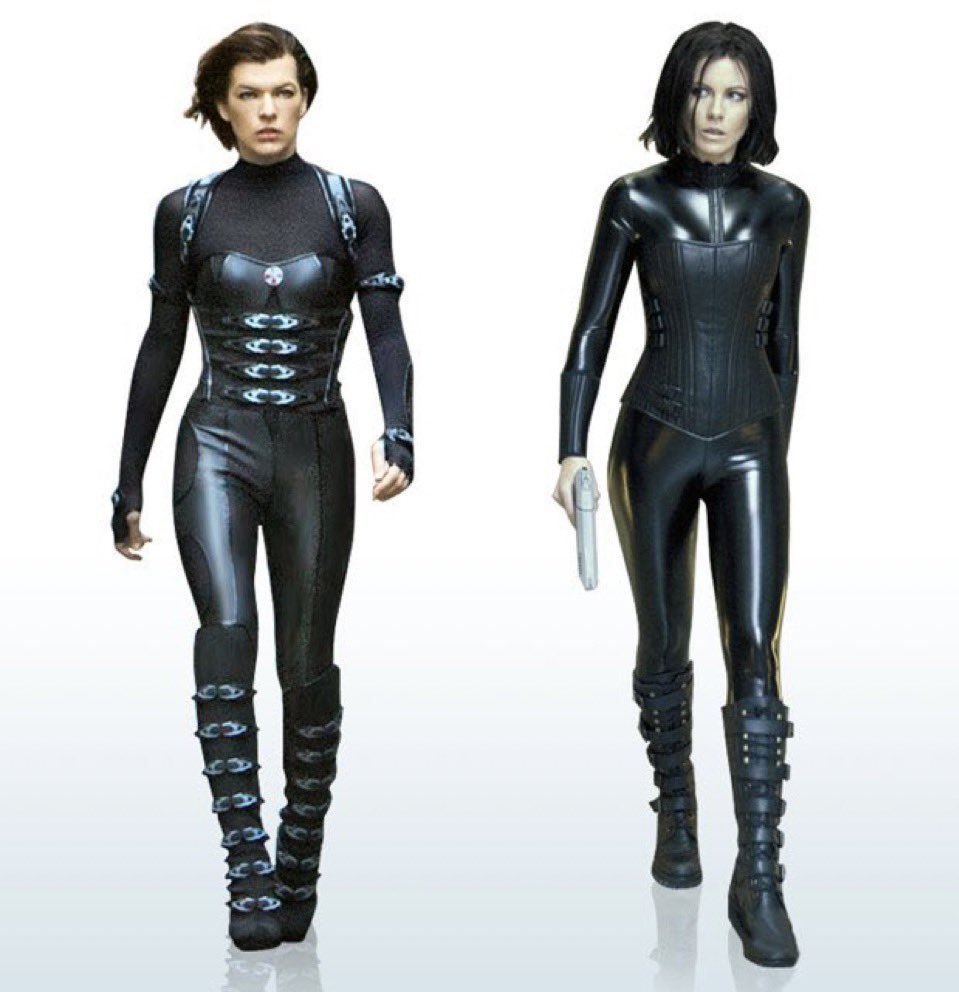 Resident evil                     X                      Underworld

Wewe Utaenda Na Yupi  !?