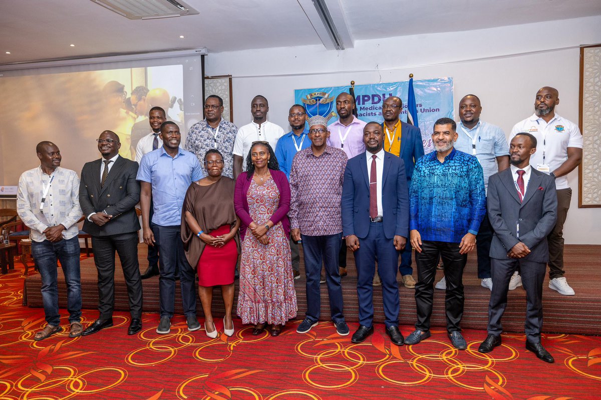 Presided over the 9th Kenya Medical Practitioners, Pharmacists and Dentists Union (<a href="/kmpdu/">KMPDU</a>) Annual Delegates Conference in Mombasa.

I reaffirmed the Government's unwavering commitment to improving the welfare of healthcare workers as a critical pillar in strengthening our health