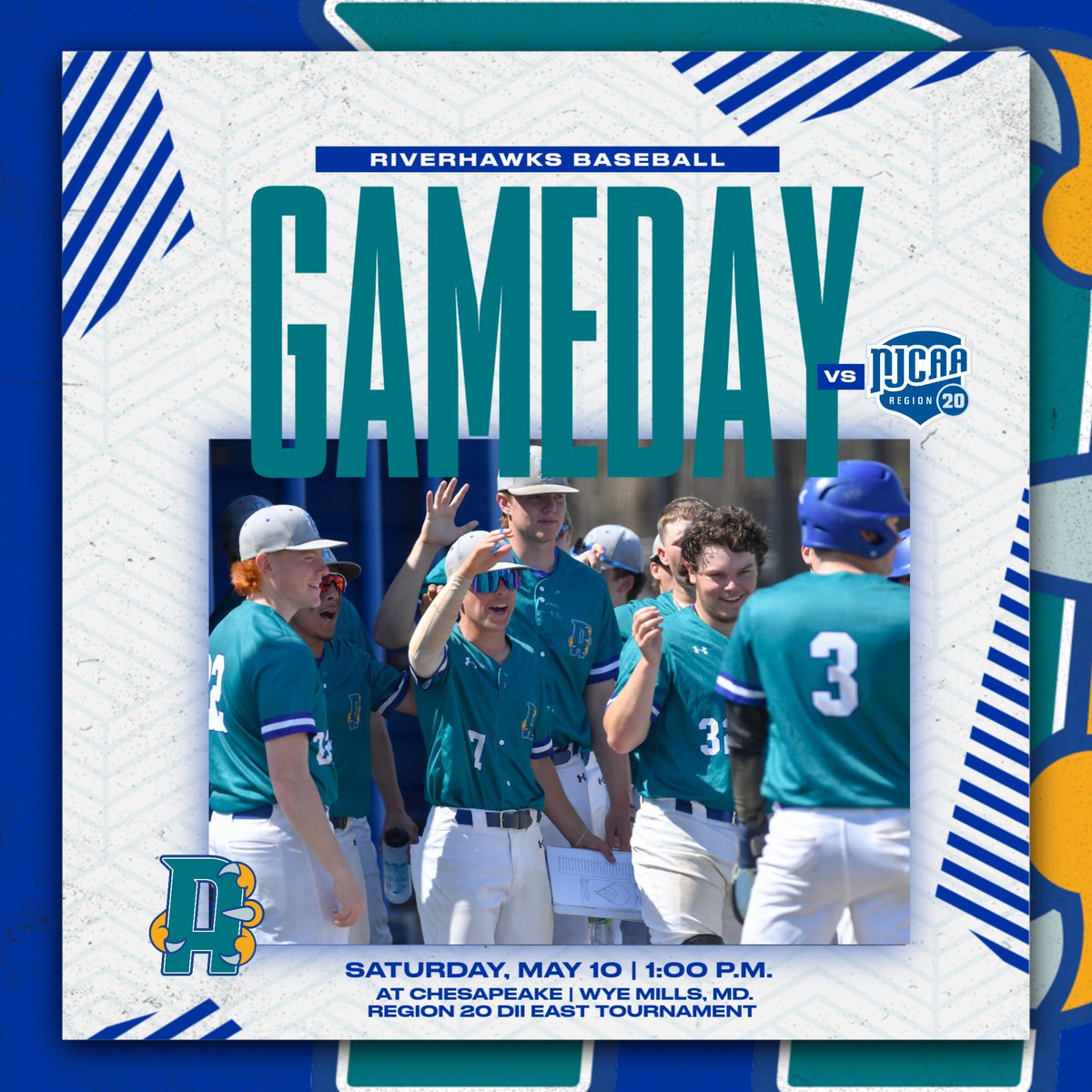 BASE: IT'S GAME DAY! Baseball faces Chesapeake at 1 p.m. in the Region 20 DII East Tournament.
Video: aaccathletics.com/links/l9u1vl
Stats: aaccathletics.com/sports/bsb/202…