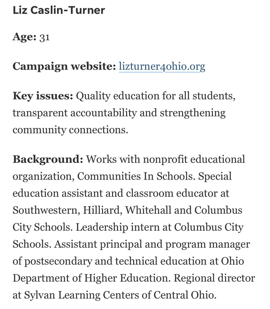 LizzTurnerr's tweet photo. Grateful for the coverage from Columbus Dispatch! 

As I prepare to serve Columbus, I’m devoted to advocating for all 47,000 students as a member of the Academic and Facility Alignment Committee. 

Thank you for your support—see you on the campaign trail in 2027! 🗳️ https://t.co/V80YB53YJ0