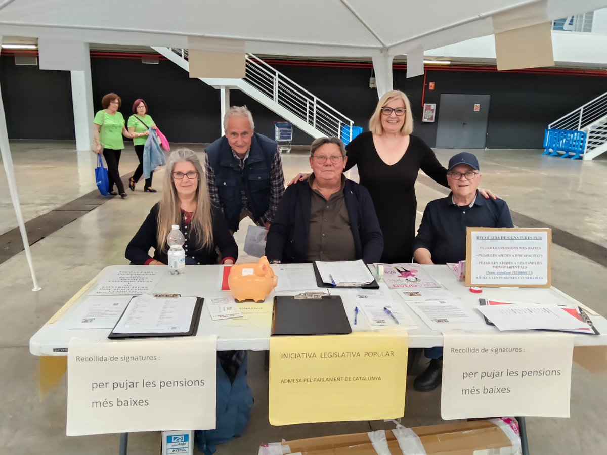 alherranz83's tweet photo. Seguiremos recogiendo firmas para subir las Pensiones Mínimas (Contributivas y No Contributivas), Discapacitados y Familias Monoparentales, bajo nuestra ILP aceptada por la Generalitat de Catalunya, MERECE LA PENA.
Próximo lunes en plaza universidad BCN de 10 a 13h. https://t.co/pFEPla71vO
