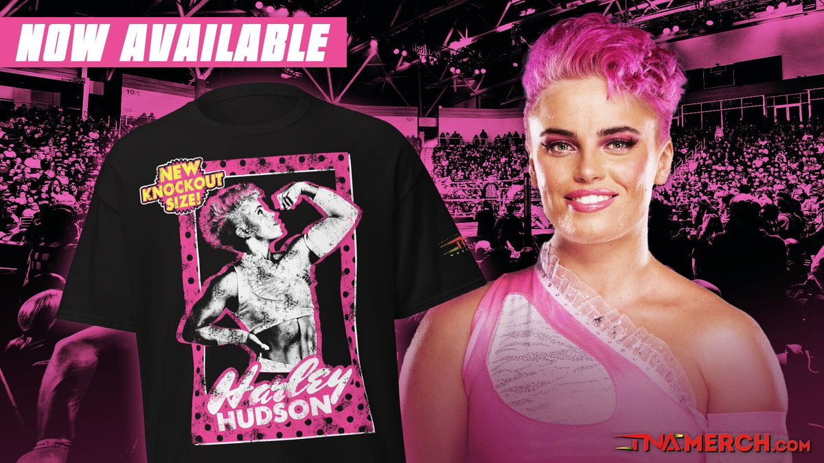 ThisIsTNA's tweet photo. The @harleyhudsonx “TNA Debut” T-Shirt is available NOW on https://t.co/KIvS8aH8m1! 

HERE: https://t.co/enEPt8y18n https://t.co/yVTDDi0hWD