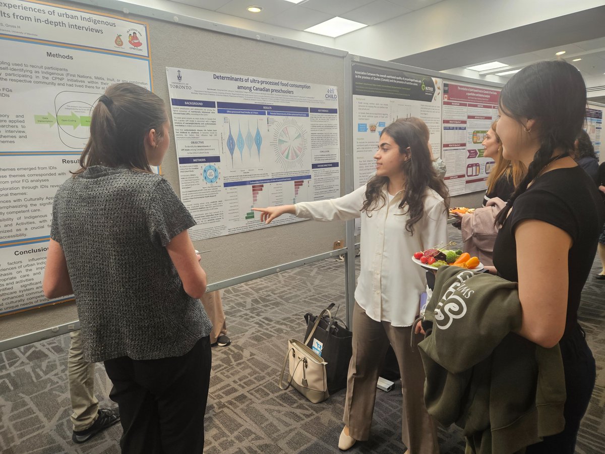 U of T Nutritional Sciences (@nutrisci_uoft) on Twitter photo Proud moment! Students from U of T’s Dept. of Nutritional Sciences are presenting their research at CNS25. Exciting work in clinical nutrition, public health & basic science on display! Congrats to all our student presenters!
#UofT #Nutrition  #StudentResearch #CNS25MONTREAL Proud moment! Students from U of T’s Dept. of Nutritional Sciences are presenting their research at CNS25. Exciting work in clinical nutrition, public health & basic science on display! Congrats to all our student presenters!
#UofT #Nutrition  #StudentResearch #CNS25MONTREAL