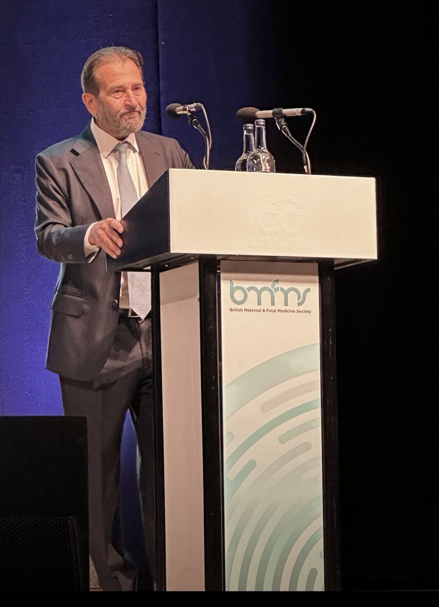 MitraB95's tweet photo. Professor #KyprosNicolaides receives the #BMFMS lifetime achievement award, outstanding contribution in #maternal and #fetal medicine. Privileged to witness the impact of his world renowned expertise in support of safer care. @KingsCollegeNHS @KingsMaternity @CarterTreacle https://t.co/fqJw2DZ00Y