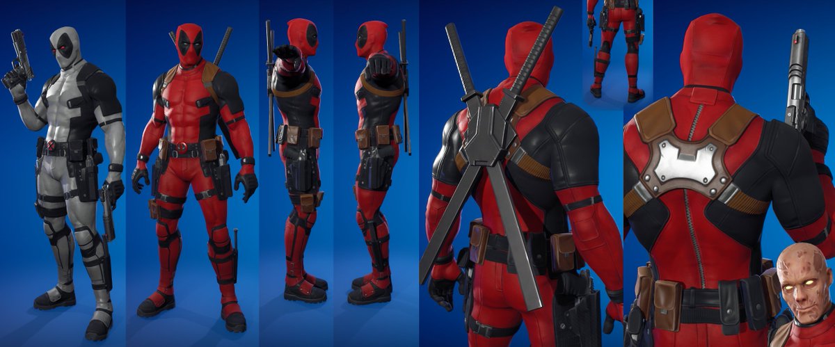 Martenno_Tweets's tweet photo. Deadpool, the Merc with the Mouth | turnaround sheet
#Chapter2Season2  #Marvel #Fortnite #TopSecret https://t.co/UK4zd7Y4zG