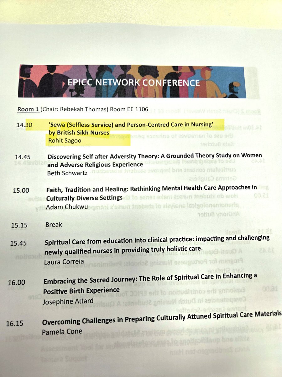 British Sikh Nurses ☬ 💙 (@nursessikh) on Twitter photo It was truly inspiring to attend the EPPIC Network Conference <a href="/WorcesterUni/">Worcester University</a> and deliver our talk on ‘Sewa (Selfless Service) and Person-Centred Care in Nursing’. The concept of Sewa is a powerful cornerstone within the Sikh community, one that drives humility, compassion, and It was truly inspiring to attend the EPPIC Network Conference <a href="/WorcesterUni/">Worcester University</a> and deliver our talk on ‘Sewa (Selfless Service) and Person-Centred Care in Nursing’. The concept of Sewa is a powerful cornerstone within the Sikh community, one that drives humility, compassion, and