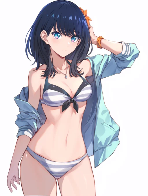 夏休みになったら六花と海水浴デートしたい  #SSSS_GRIDMAN #GRIDMAN_UNIVERSE 