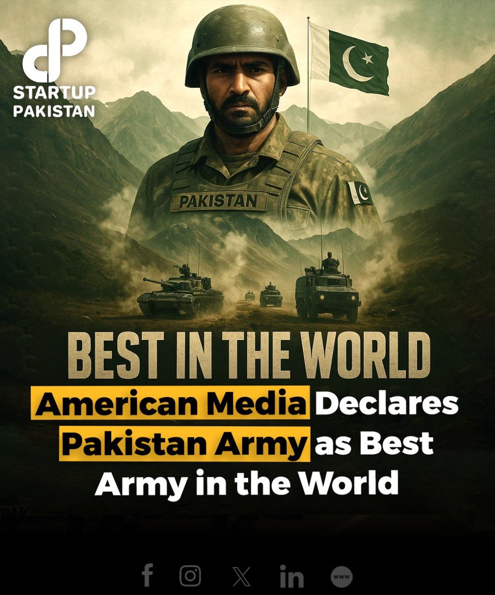 leeli49899764's tweet photo. American Media, Analysts Applaud Pakistani Military's Capabilities Amid Tensions with India
Pakistan Army as Best Army in the World.
#PakistanArmy #PakistanAirForce
#MilitaryStrength 🇵🇰
#USMedia https://t.co/XMwMIgc9yS