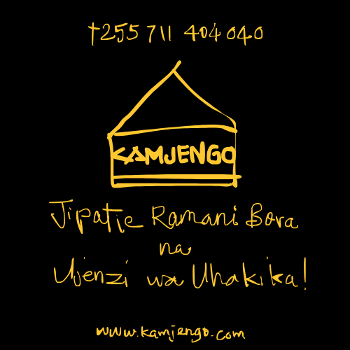 Kamjengodotcom's tweet photo. Mtaalam wetu wa graphics amepata udhuru leo, Tunaomba radhi kwa yaliyojitokeza 

Tufuatilie hapa https://t.co/pRIlemyXBF https://t.co/W9dC3bRK8F