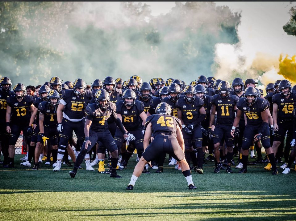 Greyson Goodman (@greyson_goodman) on Twitter photo Blessed to receive my first offer from <a href="/OhioDominicanFB/">Ohio Dominican Football</a>. Thank you to <a href="/CoachCookOL/">Kennedy Cook</a> and the rest of the coaching staff for this great opportunity! Blessed to receive my first offer from <a href="/OhioDominicanFB/">Ohio Dominican Football</a>. Thank you to <a href="/CoachCookOL/">Kennedy Cook</a> and the rest of the coaching staff for this great opportunity!