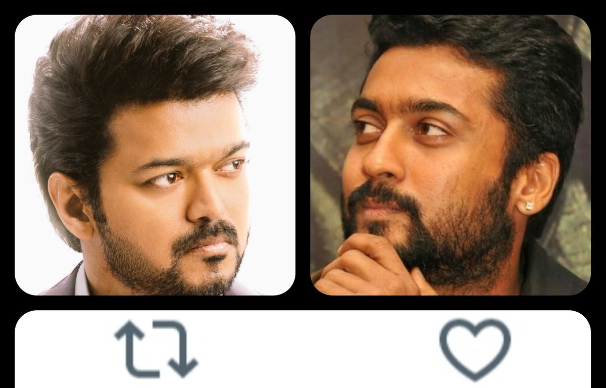TOlMovies's tweet photo. Who's Looking More Younger ?

      🔃@ActorVijay           ❤️@Suriya_Offl https://t.co/ADaRH4N8y0