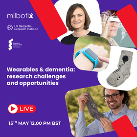 Milbotix (@milbotix) on Twitter photo Exciting news! On 15th May Zeke will be appearing live on the Dementia Researcher Podcast together with Sarah Daniels from the UK DRI, discussing the practicalities, challenges, and immense opportunities in wearable and AI-driven healthcare.
Details at: dementiaresearcher.nihr.ac.uk/event/livestre⦠Exciting news! On 15th May Zeke will be appearing live on the Dementia Researcher Podcast together with Sarah Daniels from the UK DRI, discussing the practicalities, challenges, and immense opportunities in wearable and AI-driven healthcare.
Details at: dementiaresearcher.nihr.ac.uk/event/livestreā¦