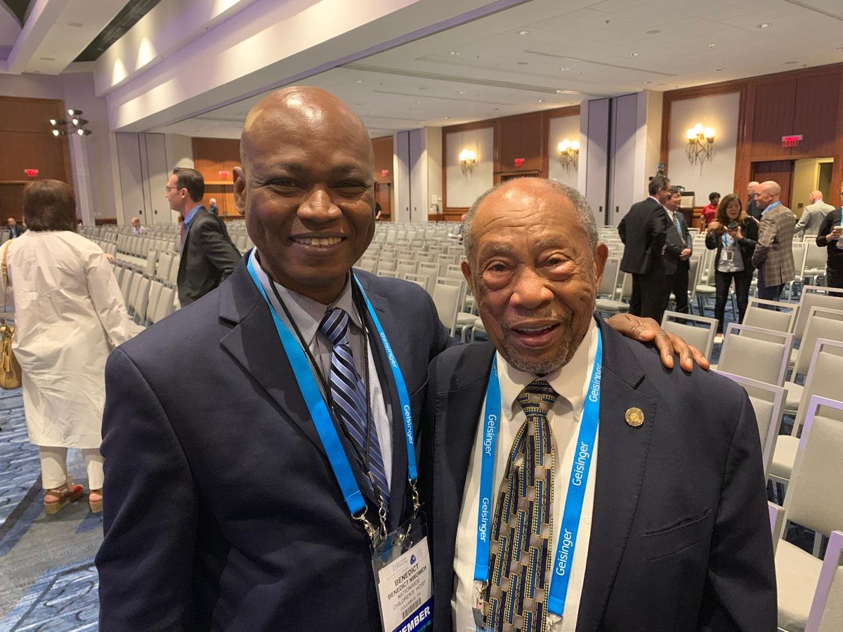 Ben Nwomeh (@drnwomeh) on Twitter photo Honored to receive the <a href="/APSASurgeons/">APSA Surgeons</a> James Densler Award, named for the 1st African American pediatric surgeon.
Five years ago, he told me: “Excellence & equity are not competing goals.”
Those words still guide my work #SavingLifetimes for all children. His legacy lives #APSA25 Honored to receive the <a href="/APSASurgeons/">APSA Surgeons</a> James Densler Award, named for the 1st African American pediatric surgeon.
Five years ago, he told me: “Excellence & equity are not competing goals.”
Those words still guide my work #SavingLifetimes for all children. His legacy lives #APSA25
