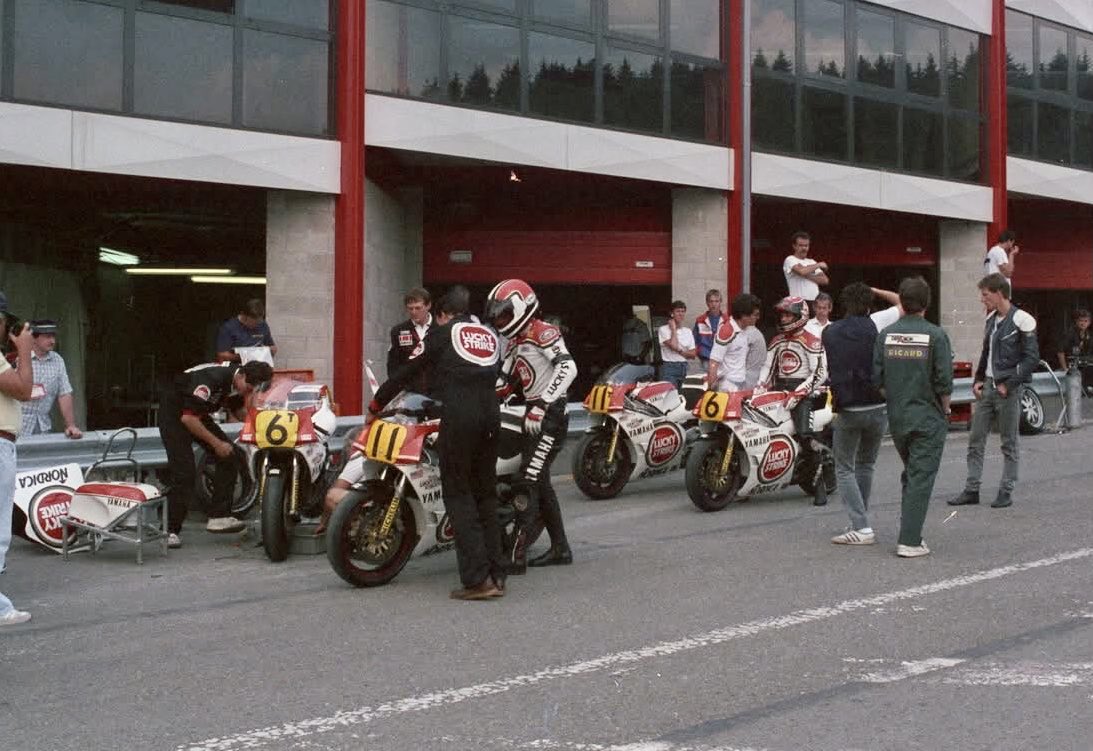 popsyosh34's tweet image. 🇧🇪🏁 #SpaSaturday 
🇺🇸6️⃣🏁   Randy Mamola 
🇺🇸1️⃣1️⃣🏁 Mike Baldwin