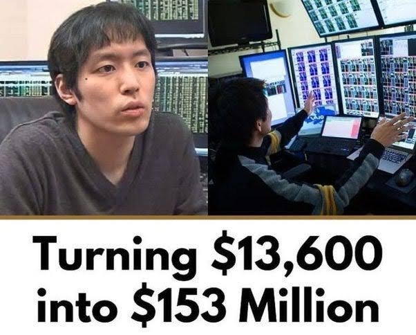 WeGoes's tweet photo. Teman² mungkin belum pernah dengar nama ini: Takeshi Kotegawa, alias BNF.
Dari modal trading $ 13.600 USD menjadi $ 153 juta tanpa leverage.

Inilahlah kisah nyata salah satu trader paling legendaris di Jepang yang merupakan idola para trader dunia dan saya sendiri 😁

Thread 👇 https://t.co/FWU8z7dDvZ