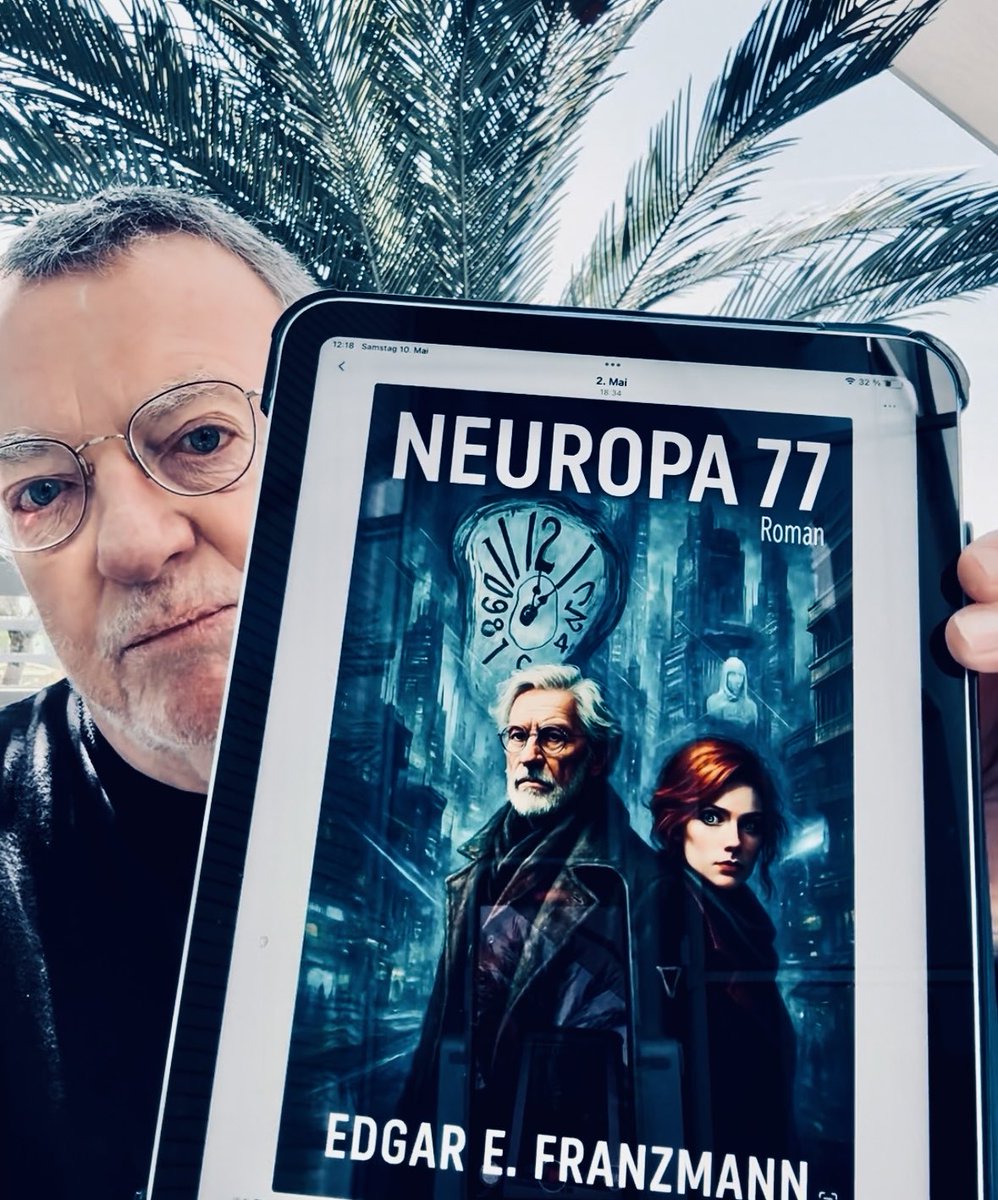Am 7.7. erscheint mein dystopischer Roman „NEUROPA 77“. eBook ab sofort bei amazon vorbestellbar. #Dystopie #Roman
