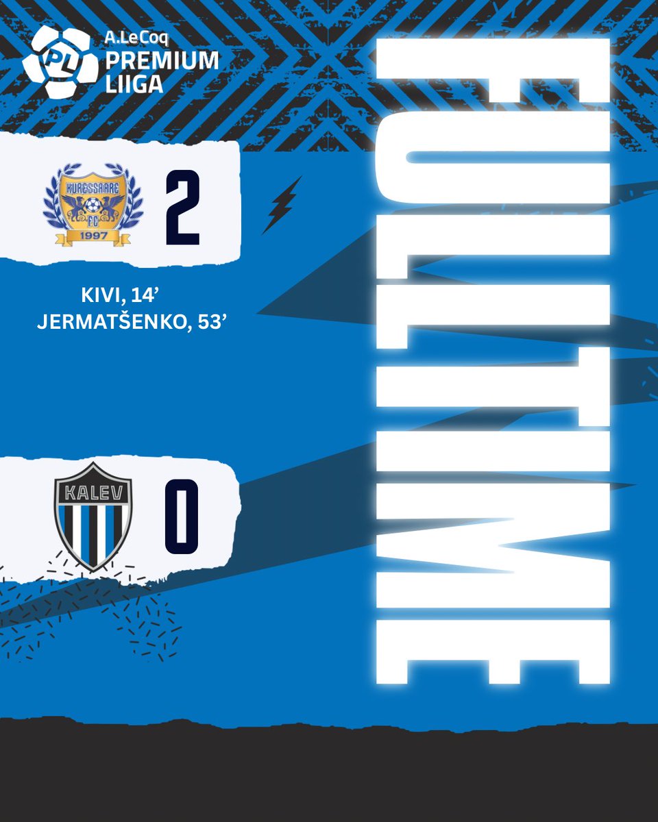 It ends in defeat in Kuressaare