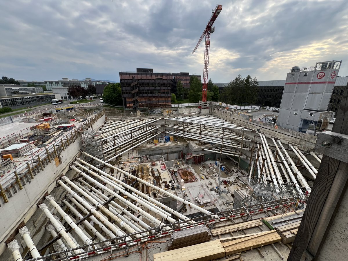 Andreas Wallraff (@andreasateth) on Twitter photo Our new #quantum building at <a href="/ETH_en/">ETH Zurich</a> Zurich is in the works.
Impressive construction site.
You can watch a time lapse with adjustable start and end dates here: bau-cam.ch/hpq/livebild.p⊠. Our new #quantum building at <a href="/ETH_en/">ETH Zurich</a> Zurich is in the works.
Impressive construction site.
You can watch a time lapse with adjustable start and end dates here: bau-cam.ch/hpq/livebild.p⊠.