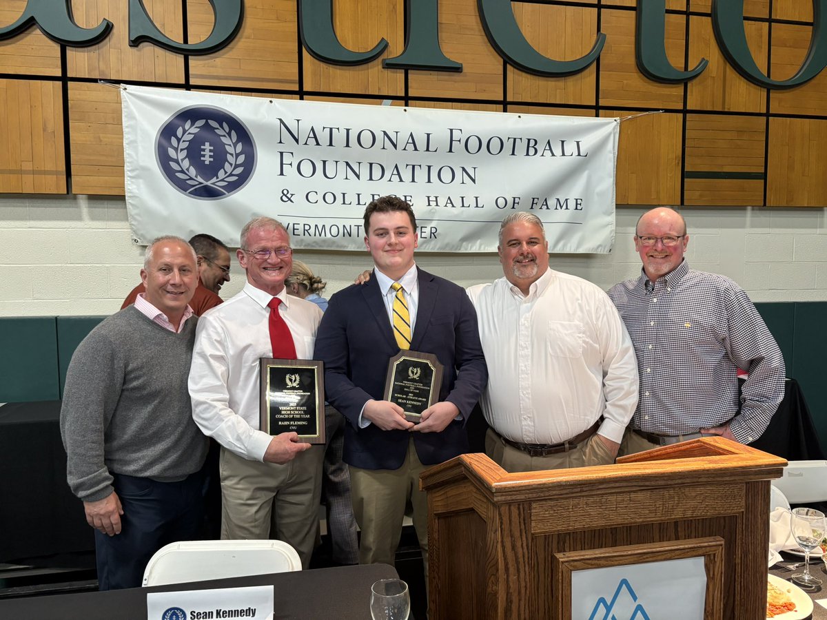 Extremely blessed to be recognized as the sole  Vermont Representative elected to the High School Football Hall of Fame! Thank you to all of my Coaches and Teammates who have helped me achieve this honor!
<a href="/CVUFootball/">CVU Football</a> <a href="/excelnewengland/">Excel New England Football</a> <a href="/NicTardif/">Coach Nic Tardif</a> <a href="/CoachWNickCC/">Coach Nickerson</a>