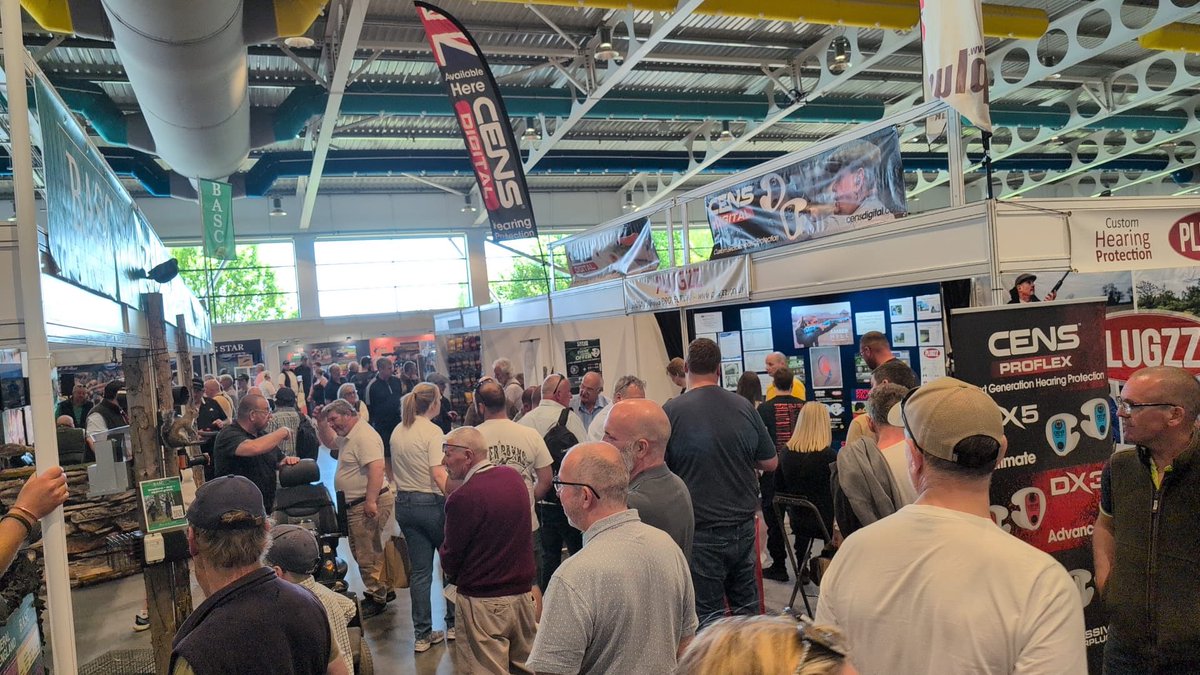 Plugzz_Hearing's tweet image. A busy start to the National Shooting Show in Harrogate
.
#plugzz #plugzzhearing #hearingprotection