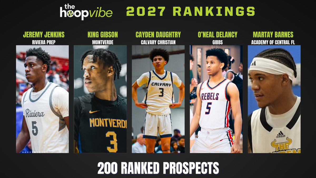 thehoopvibe's tweet photo. The #HoopVibe 2027 'Top 200' rankings have officially been updated.

View the full Top 200 below:
https://t.co/29A4ghGT9U https://t.co/Cgz4AypLGS