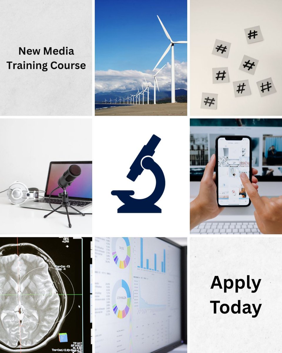 Scope_Policy's tweet image. 🔔 Final reminder! Applications closing today for our FREE course. You'll hear from expert speakers across science, journalism, and digital media, gain hands-on skills, and build a peer network passionate about public engagement. Apply at scopepolicy.org/new-media-cour…