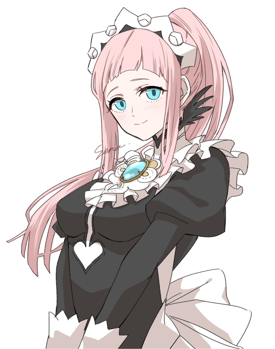 久々にFEの子をね #メイドの日 #ファイアーエムブレムif #フェリシア