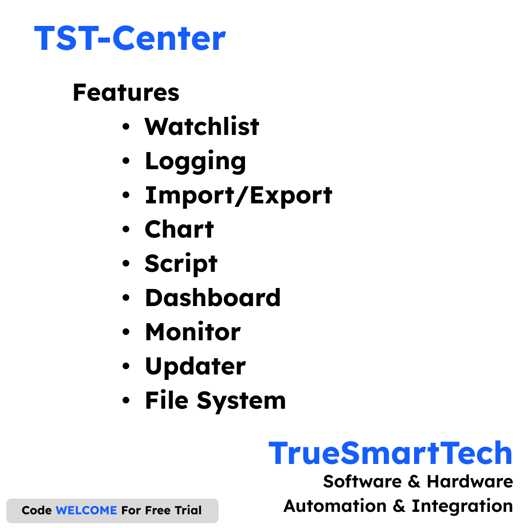 TrueSmartTech's tweet image. Connect your MCU via Serial, BLE, or WebSocket and go from firmware upload to live debugging, real-time analytics, and automation—in one intuitive app. Experience the future of embedded workflows today! Check out the website, link in bio! #esp32 #Arduino #Makers #Engineers