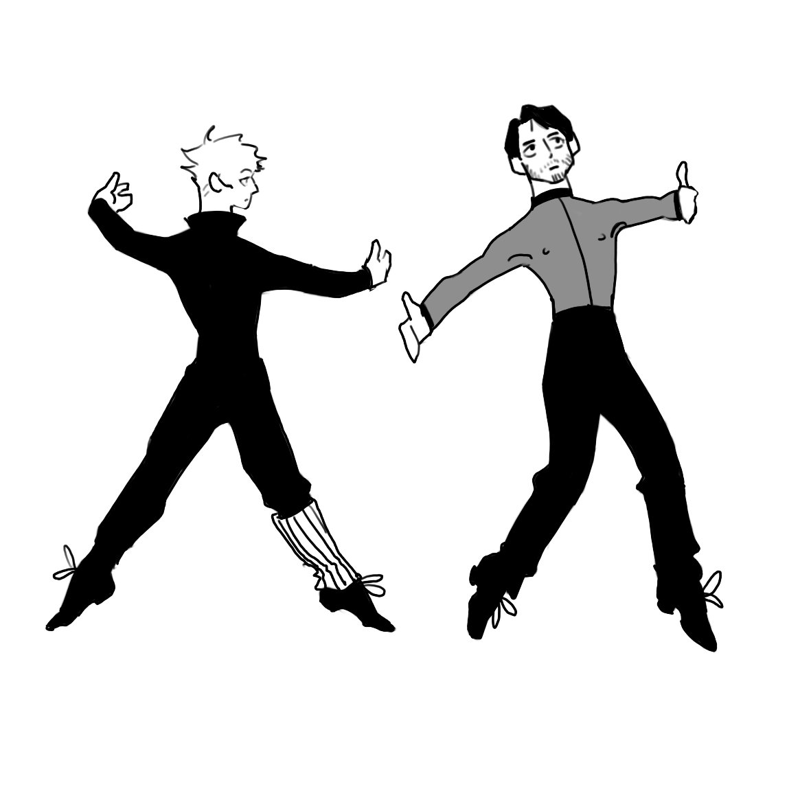 Heyyyy I was gone for 2 years but do u wanna see mine and my friend's dance ocs