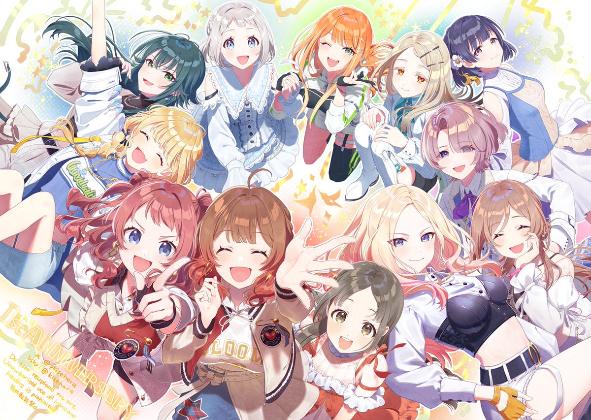 #学マス
学マス祝１周年!!✨
