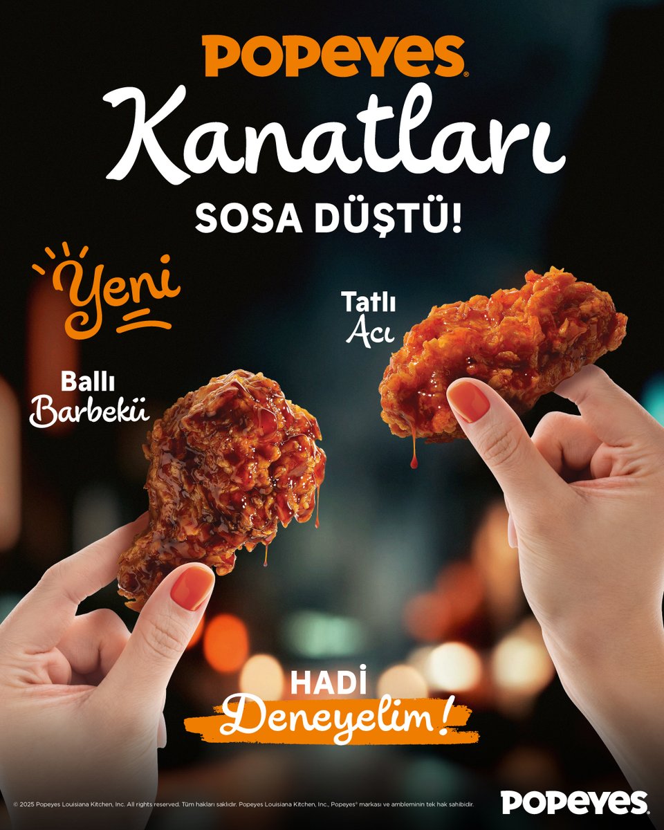 Yeni düşen lezzetleri denedin mi? 😍 #PopeyeslaGömGöm