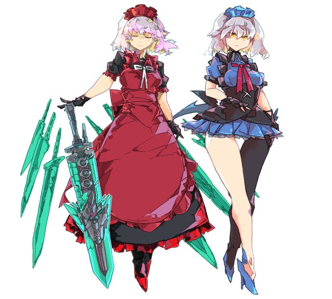 最近描いてないかも #メイドの日 