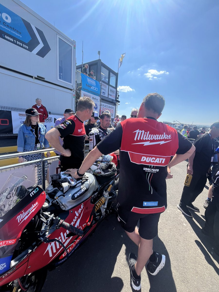 A Supersport win for Richard, second Dean and third place for Michael