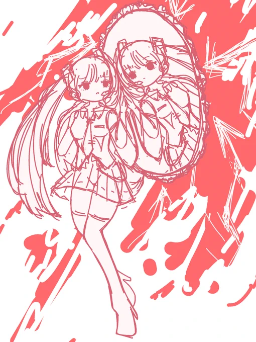 好きな曲のFAを描こうかな。。。 
