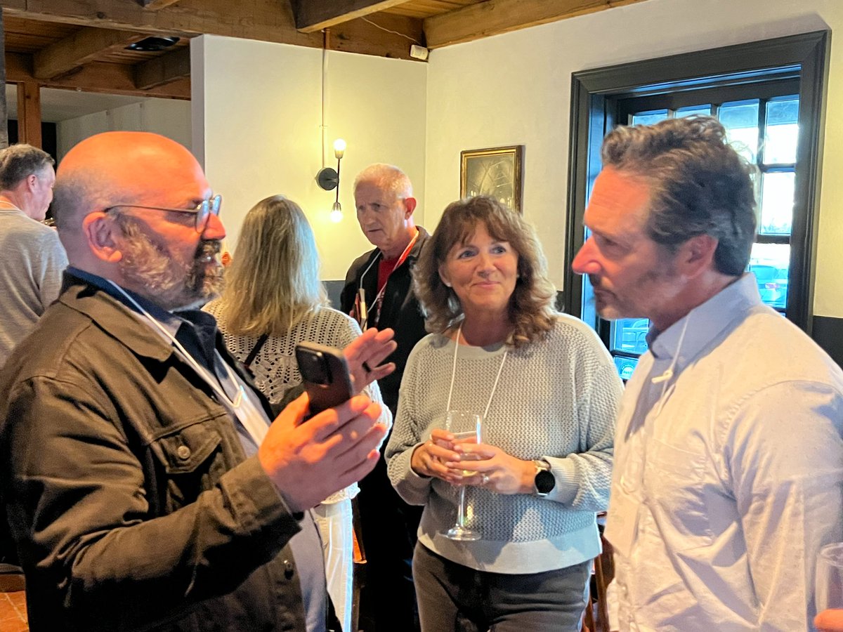 berryonline's tweet photo. It’s been 45 years since some of us have seen each other, but it felt like yesterday as the @WaterlooCDSB @StDanielTBirds #Classof1980 came together to celebrate our class reunion! A wonderful evening filled with awesome memories incl. teachers, #MountMary, #CampMcGovern &amp; more! https://t.co/5drHxcCBar