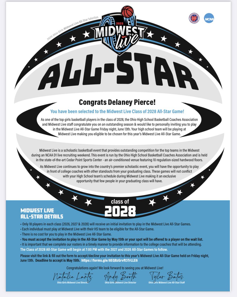 Thanks <a href="/ohioBKcoaches/">OHSBCA</a> for the invite! Looking forward to the All-Star Game at Midwest Live <a href="/JPierce9/">Joe Pierce</a> <a href="/CoachFantan/">Maria Fantanarosa</a> <a href="/SCA_OH/">Sports City Angels</a> #LadyTigersBASKETBALL #AlwaysReppin <a href="/MTigerGBasketb1/">Massillon Girls Basketball</a>